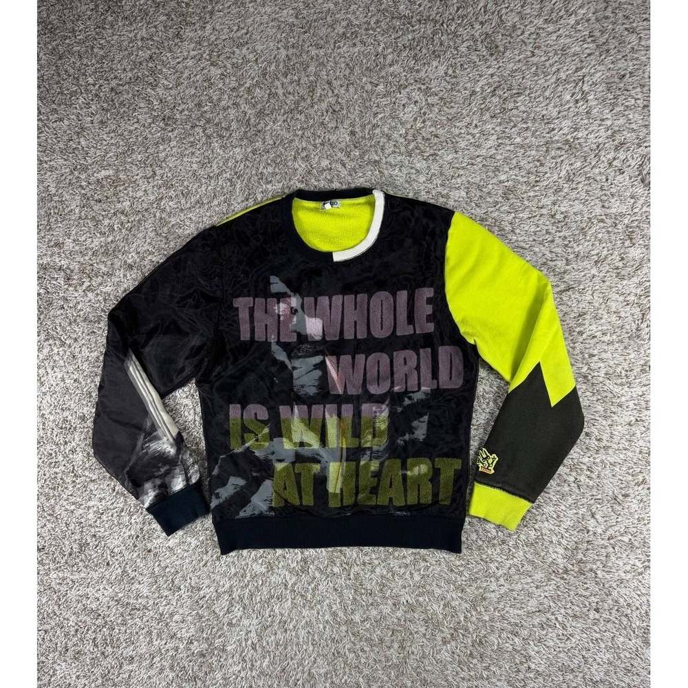Kenzo Wild at Heart Graphic Print Sweatshirt Men's Size Large